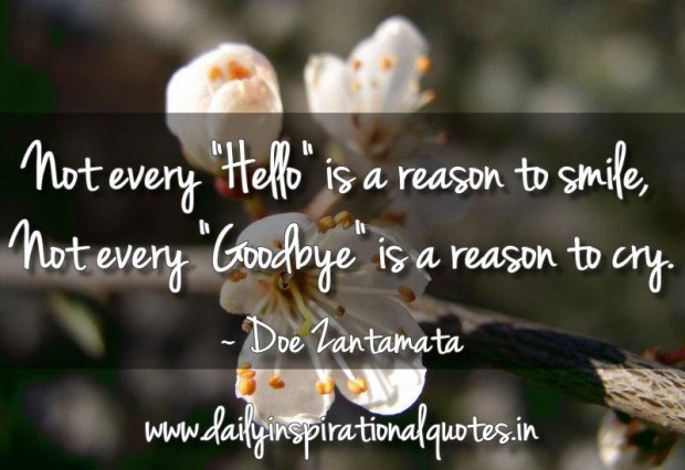 Touching Farewell Sayings