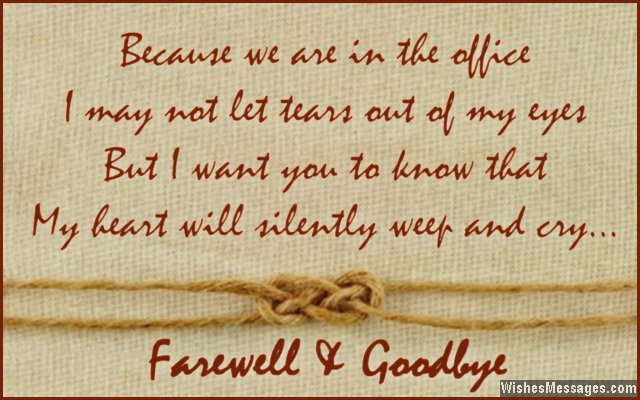 Touching Farewell Quotes