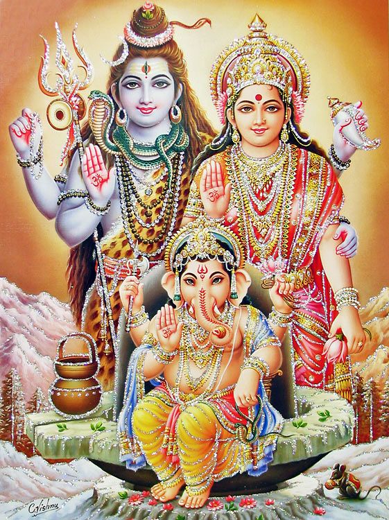 God Shiva and Parvati Images