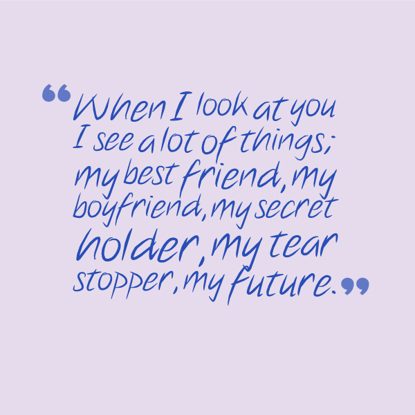 I Love My Boyfriend Quotes 