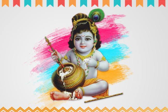 little krishna images