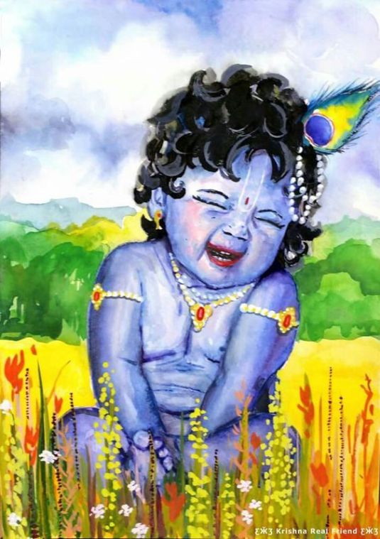 lord little krishna images