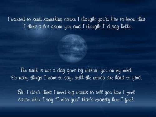 missing you quotes