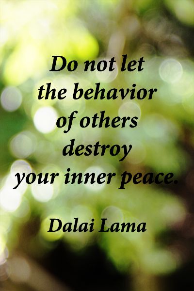Dalai Lama Inner Peace Quotes