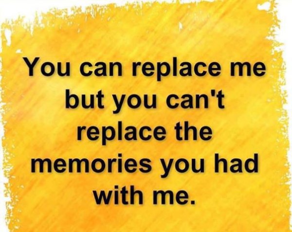 Replacing Memories