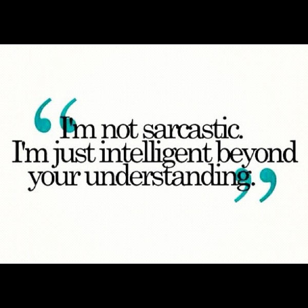 sarcastic quotes