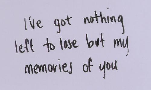 Losing memory