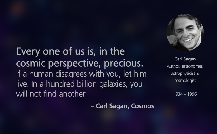 Positive Carl Sagan Quotes