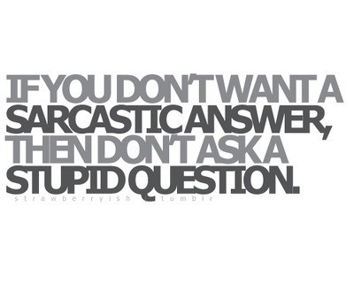 sarcastic quotes