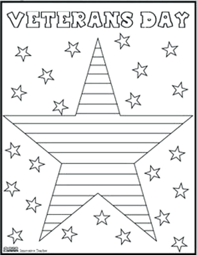 Veterans Day Printable Coloring Pages