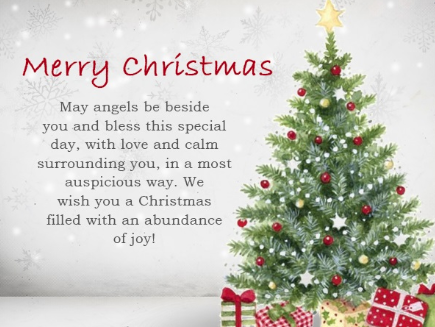 Merry Christmas wishes